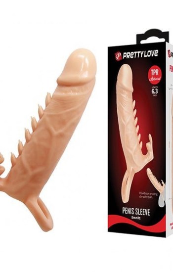 Pretty Love Emmitt 6.3″ Penis Sleeve – Ivory Pretty Love Emmitt 6.3″ Penis Sleeve – Ivory