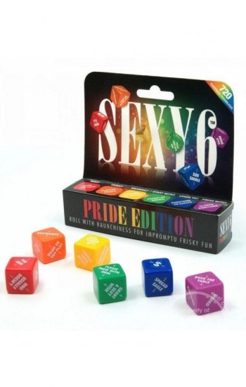 Sexy 6 Pride Edition Couples Dice Game Sexy 6 Pride Edition Couples Dice Game
