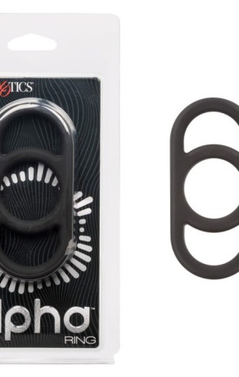 Alpha Liquid Silicone Commander Ring – Black Alpha Liquid Silicone Commander Ring – Black