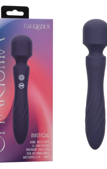 Charisma Mystique Rechargeable Silicone Massager Wand – Blue Charisma Mystique Rechargeable Silicone Massager Wand – Blue