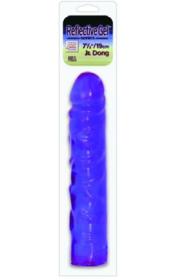 Reflective Gel 7.5in Jr Dildo Reflective Gel 7.5in Jr Dildo