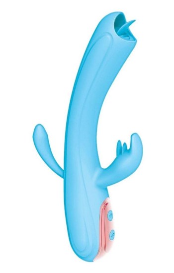 My Secret Fantasy Silicone Flickering Tongue Vibrator – Blue My Secret Fantasy Silicone Flickering Tongue Vibrator – Blue