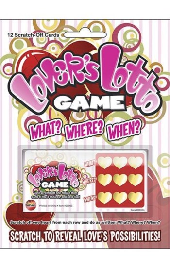 Lovers Lotto Game Scratch & Play Sex Game Lovers Lotto Game Scratch & Play Sex Game