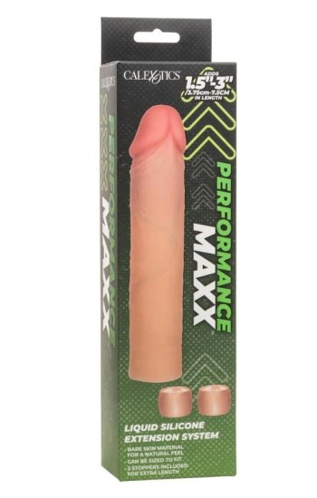 Performance Maxx Liquid Silicone Extension System – Vanilla Performance Maxx Liquid Silicone Extension System – Vanilla