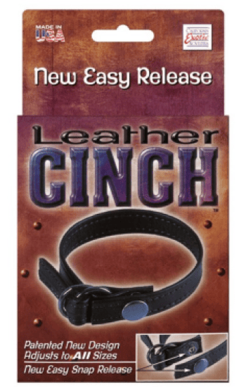 Leather Cinch Ring Leather Cinch Ring