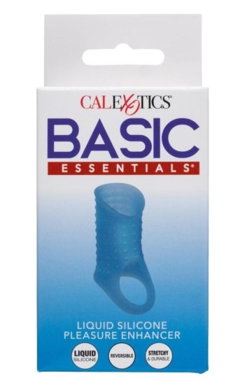 Basic Essentials Liquid Silicone Pleasure Enhancer – Blue Basic Essentials Liquid Silicone Pleasure Enhancer – Blue