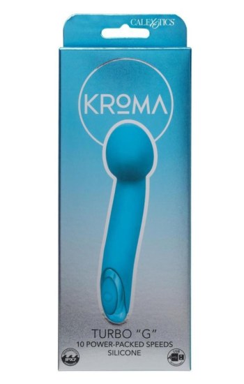 Kroma Turbo G Silicone Vibrator – Blue Kroma Turbo G Silicone Vibrator – Blue
