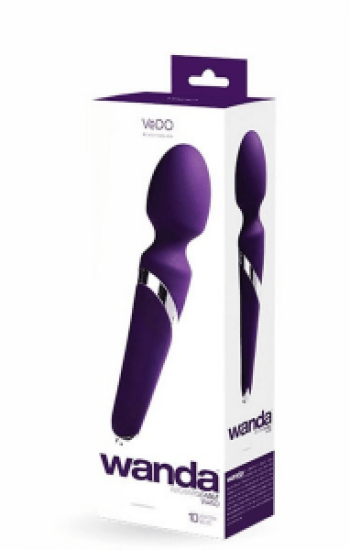 Vedo Wanda Rechargeable Wand Purple Vedo Wanda Rechargeable Wand Purple