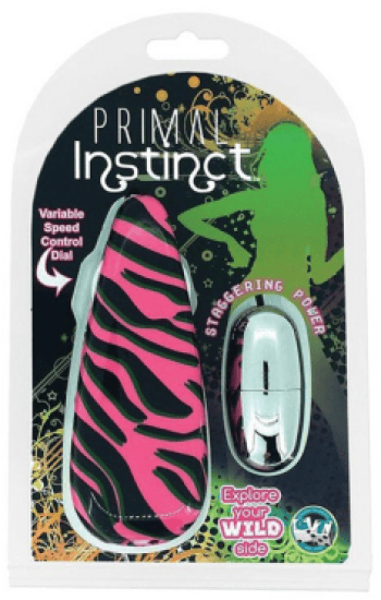 Primal Instinct Bullet Pink Zebra Primal Instinct Bullet Pink Zebra