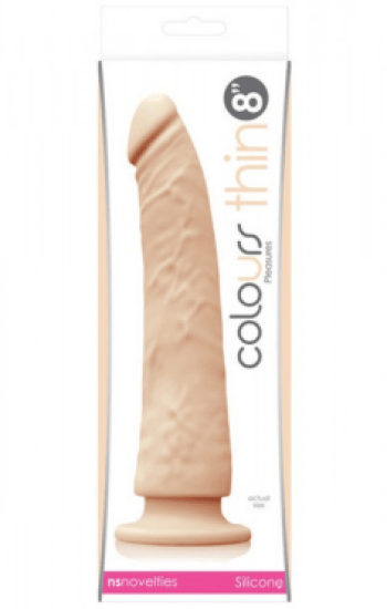 Colours Pleasures Thin 8in Dildo Colours Pleasures Thin 8in Dildo