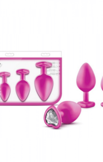 Blush Luxe Bling Plugs Training Kit Pink Blush Luxe Bling Plugs Training Kit Pink