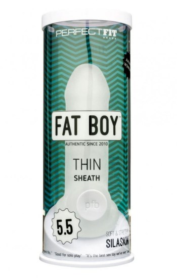 Perfect Fit Fat Boy Thin Sheath 5.5in Clear Perfect Fit Fat Boy Thin Sheath 5.5in Clear
