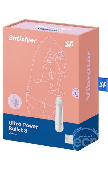 Satisfyer Ultra Power Bullet 3 White Satisfyer Ultra Power Bullet 3 White