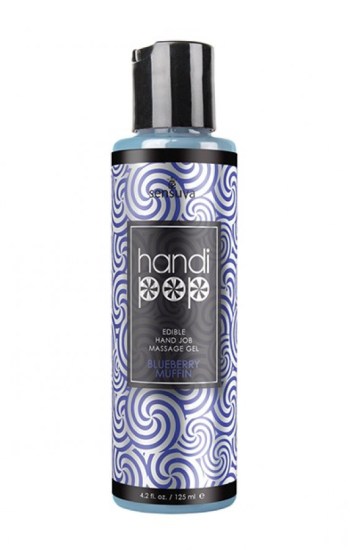 Handipop Hand Job Massage Gel 4.2oz Blueberry Muffin Handipop Hand Job Massage Gel 4.2oz Blueberry Muffin