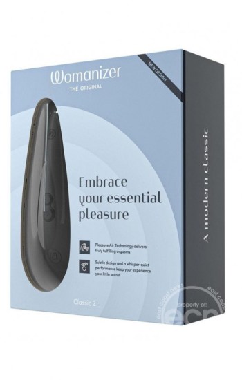 Womanizer Classic 2 Rechargeable Silicone Clitoral Stimulator Black Womanizer Classic 2 Rechargeable Silicone Clitoral Stimulator Black