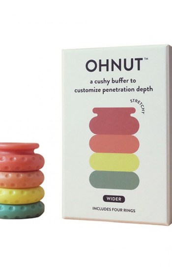 OHNUT Intimate Wearable Bumper Wider Rainbow Set of 4 OHNUT Intimate Wearable Bumper Wider Rainbow Set of 4