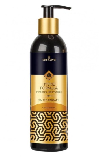 Sensuva Hybrid Salted Caramel Flavored Lubricant 8.12oz Sensuva Hybrid Salted Caramel Flavored Lubricant 8.12oz
