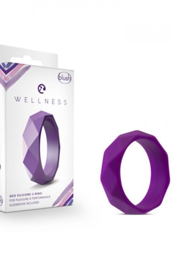 Wellness – Geo C Ring Purple Wellness – Geo C Ring Purple