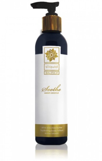 Sliquid Soothe Body Lotion 8.5oz Sweet Coconut Sliquid Soothe Body Lotion 8.5oz Sweet Coconut