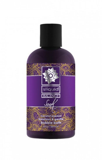 Sliquid Balance Soak Coconut Papaya 8oz Sliquid Balance Soak Coconut Papaya 8oz