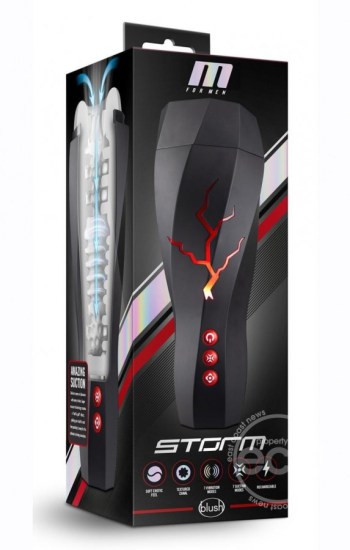M For Men Storm Rechargeable Masturbator M For Men Storm Rechargeable Masturbator