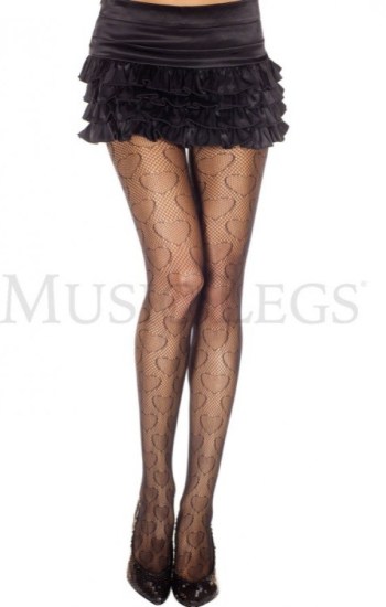 Heart Accent Pantyhose Heart Accent Pantyhose