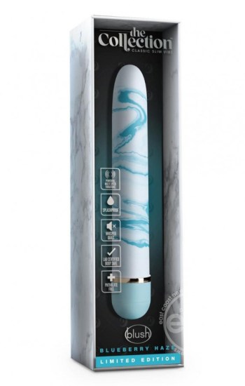 The Collection Blueberry Haze Vibrator Blue The Collection Blueberry Haze Vibrator Blue