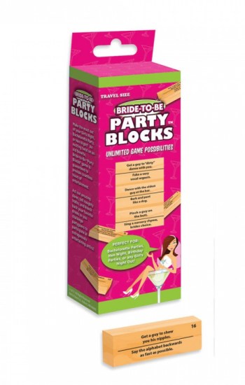 Bride to Be Party Blocks Bride to Be Party Blocks