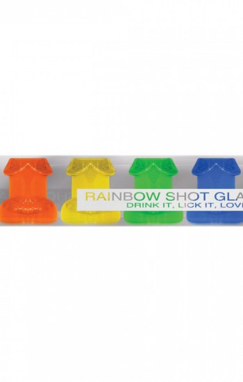 Penis Shooter Rainbow Set of Six Penis Shooter Rainbow Set of Six
