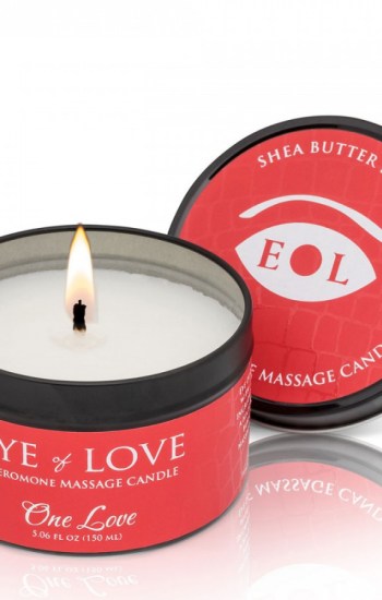Eye of Love Pheromone Massage Candle 5oz One Love Eye of Love Pheromone Massage Candle 5oz One Love