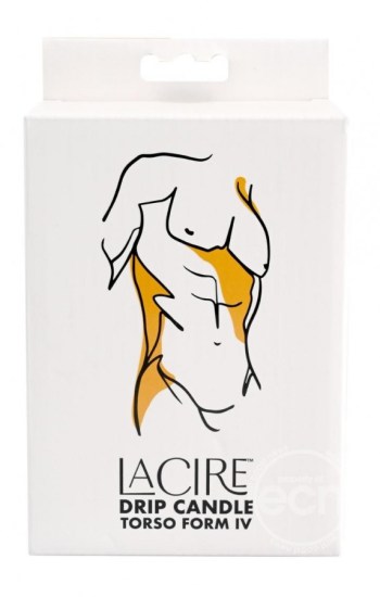 LaCire Torso Form IV Candle Gold LaCire Torso Form IV Candle Gold