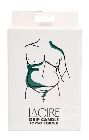 LaCire Torso Form II Candle Green LaCire Torso Form II Candle Green