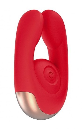 Dual Motor Clitoral Stimulator Fancy Red Dual Motor Clitoral Stimulator Fancy Red