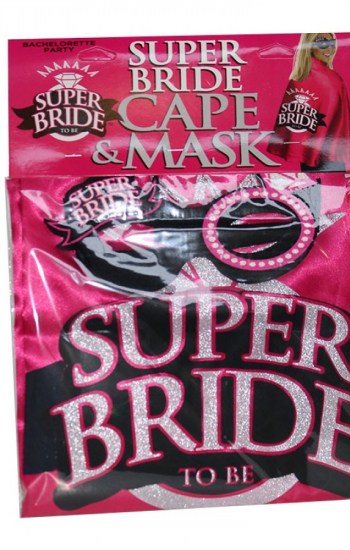 Super Bride, Cape And Mask Set Super Bride, Cape And Mask Set