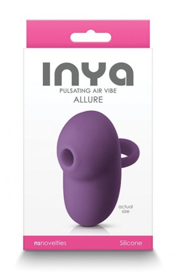 INYA Allure Pulsating Air Vibe Dark Purple INYA Allure Pulsating Air Vibe Dark Purple