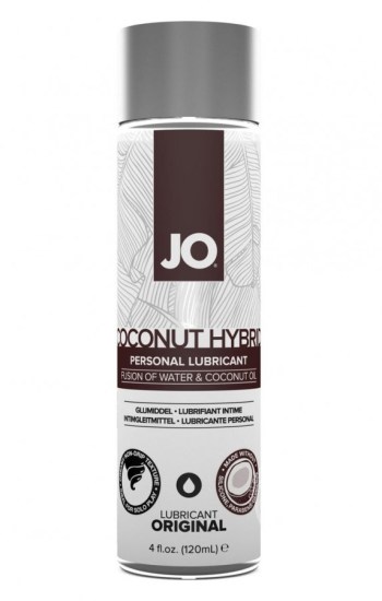 JO Coconut Hybrid Water Based Lubricant 4oz JO Coconut Hybrid Water Based Lubricant 4oz