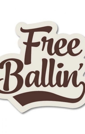 Free Ballin’ Sticker Free Ballin’ Sticker