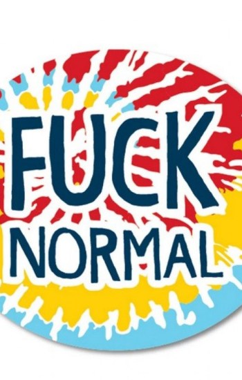 Fuck Normal Sticker Fuck Normal Sticker