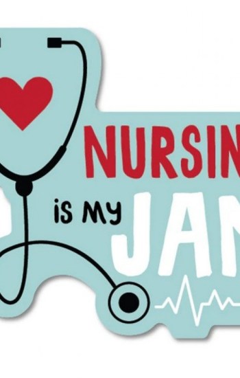 Nursing Is My Jam Sticker Nursing Is My Jam Sticker