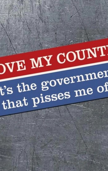 I love my country. It’s the – Bumper Magnet I love my country. It’s the – Bumper Magnet