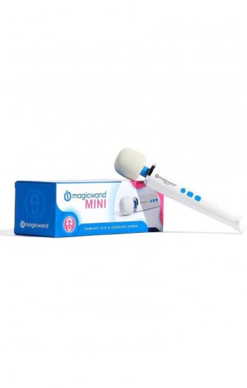 Magic Wand Mini Rechargeable Silicone Multispeed Massager Magic Wand Mini Rechargeable Silicone Multispeed Massager