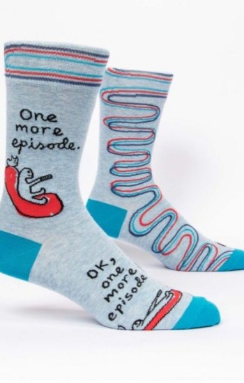 One More Episode Crew Socks One More Episode Crew Socks