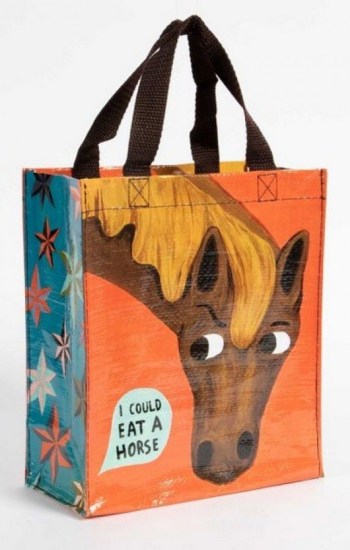 I Could Eat A Horse Handy Tote I Could Eat A Horse Handy Tote