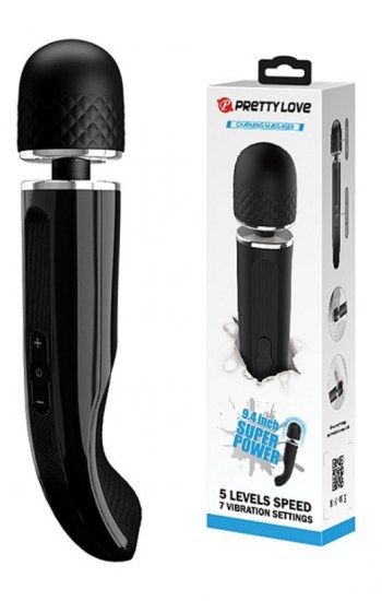 Pretty Love 9.4″ Charming Massager Black Pretty Love 9.4″ Charming Massager Black