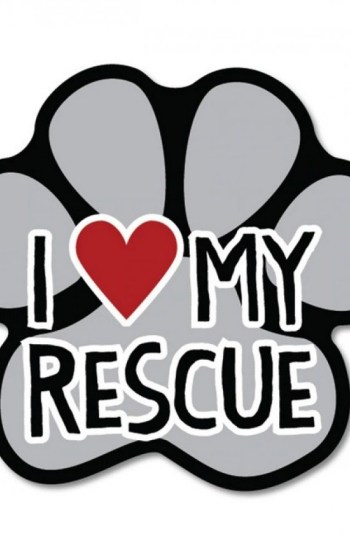 I Love My Rescue Sticker I Love My Rescue Sticker