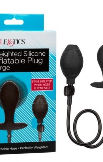 Weighted Silicone Inflatable Plug Large Weighted Silicone Inflatable Plug Large