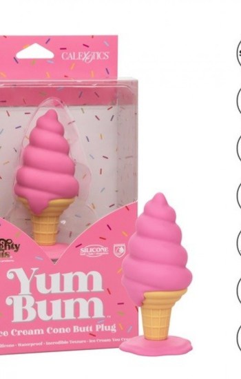 Naughty Bits® Yum Bum™ Ice Cream Cone Butt Plug Naughty Bits® Yum Bum™ Ice Cream Cone Butt Plug