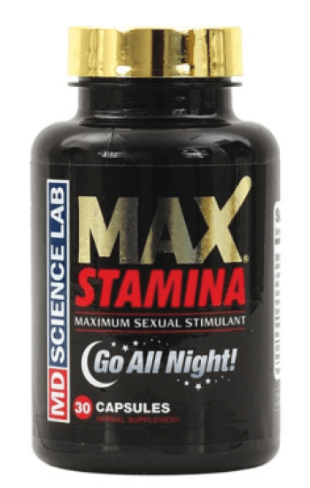 Max Stamina Supplement 30ct Bottle Max Stamina Supplement 30ct Bottle
