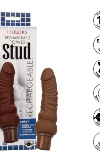 Rechargeable Power Stud® Curvy – Brown Rechargeable Power Stud® Curvy – Brown