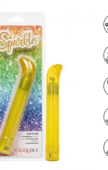 Sparkle™ Slim G-Vibe – Yellow Sparkle™ Slim G-Vibe – Yellow